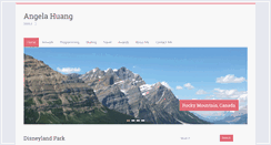 Desktop Screenshot of angelahuang.com